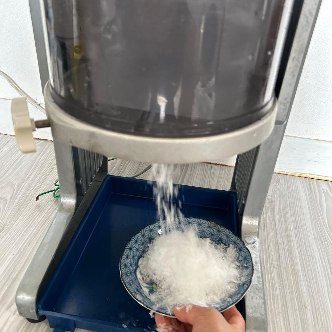 電動式アイススライサー HB-310A ベイシス かき氷機・ふわふわ