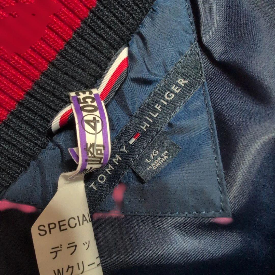 【美品】トミー　ダウンジャケット　ロングダウン　L