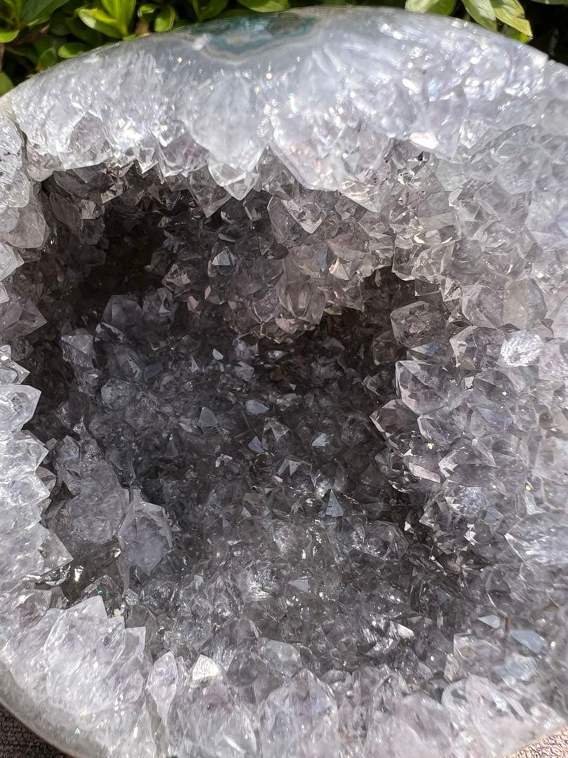 169 ホワイトアメジストドーム クラスター ウルグアイ産 パワーストーン