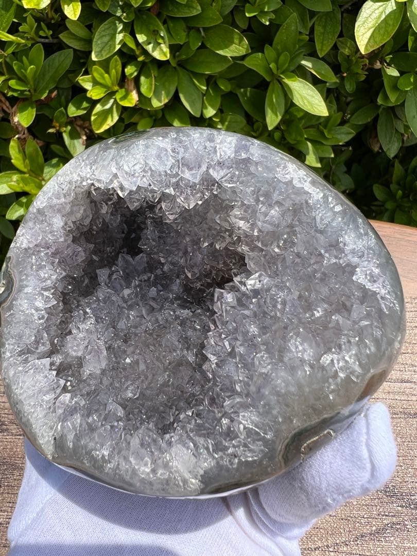 169 ホワイトアメジストドーム クラスター ウルグアイ産 パワーストーン