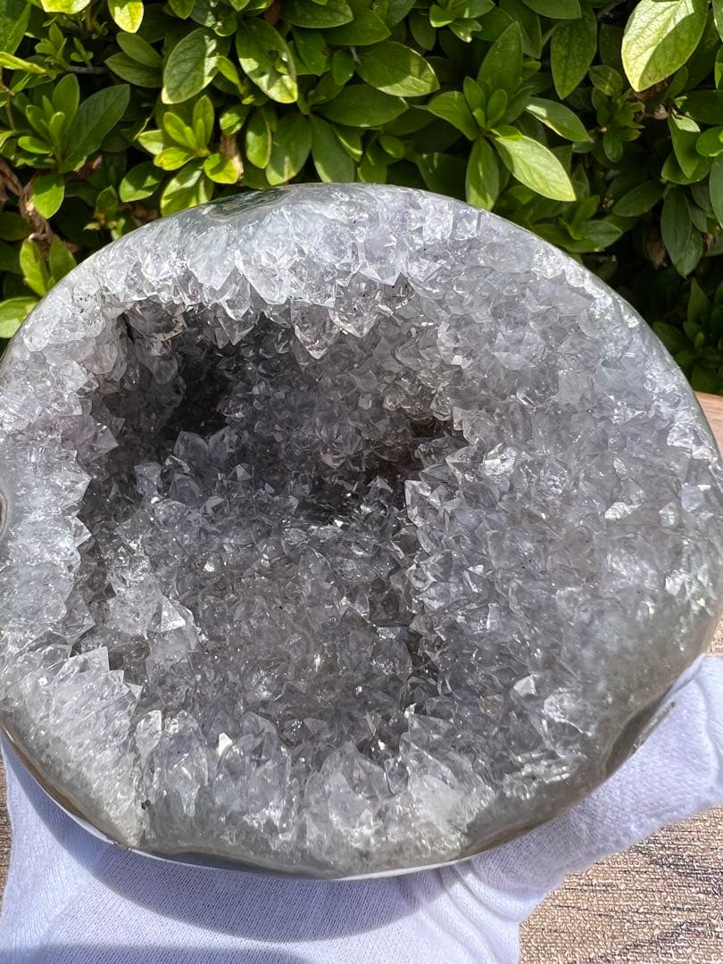 169 ホワイトアメジストドーム クラスター ウルグアイ産 パワーストーン