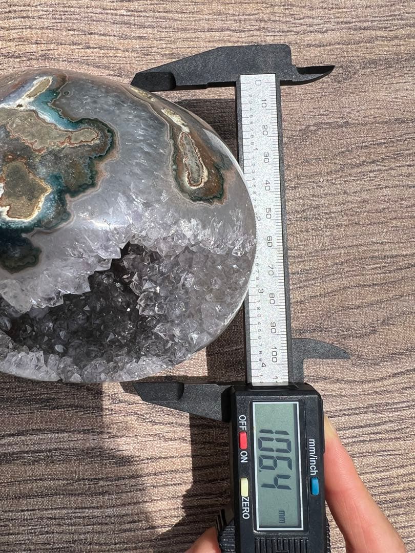 169 ホワイトアメジストドーム クラスター ウルグアイ産 パワーストーン