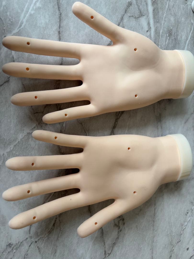 認定ハンド 両手 右手骨折2本有り