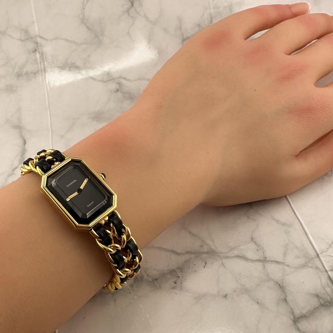 ☆稼働☆シャネル　プルミエール　L 腕時計　時計　　　クォーツ 電池交換済