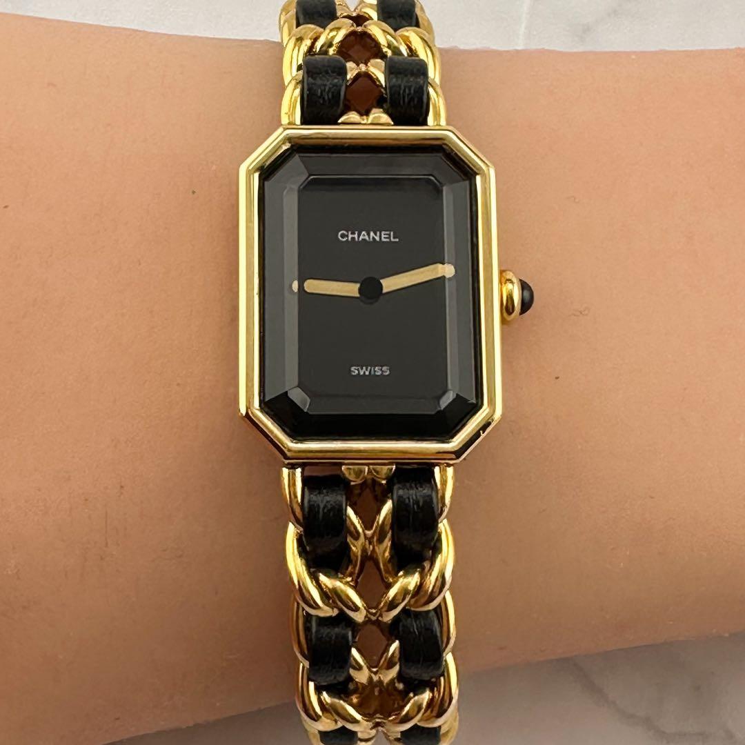 ☆稼働☆シャネル　プルミエール　L 腕時計　時計　　　クォーツ 電池交換済