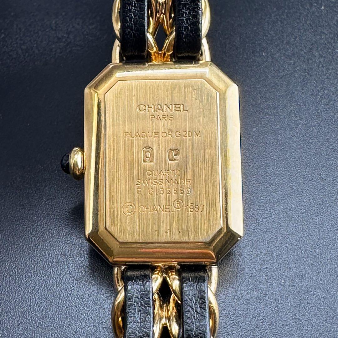 ☆稼働☆シャネル　プルミエール　L 腕時計　時計　　　クォーツ 電池交換済