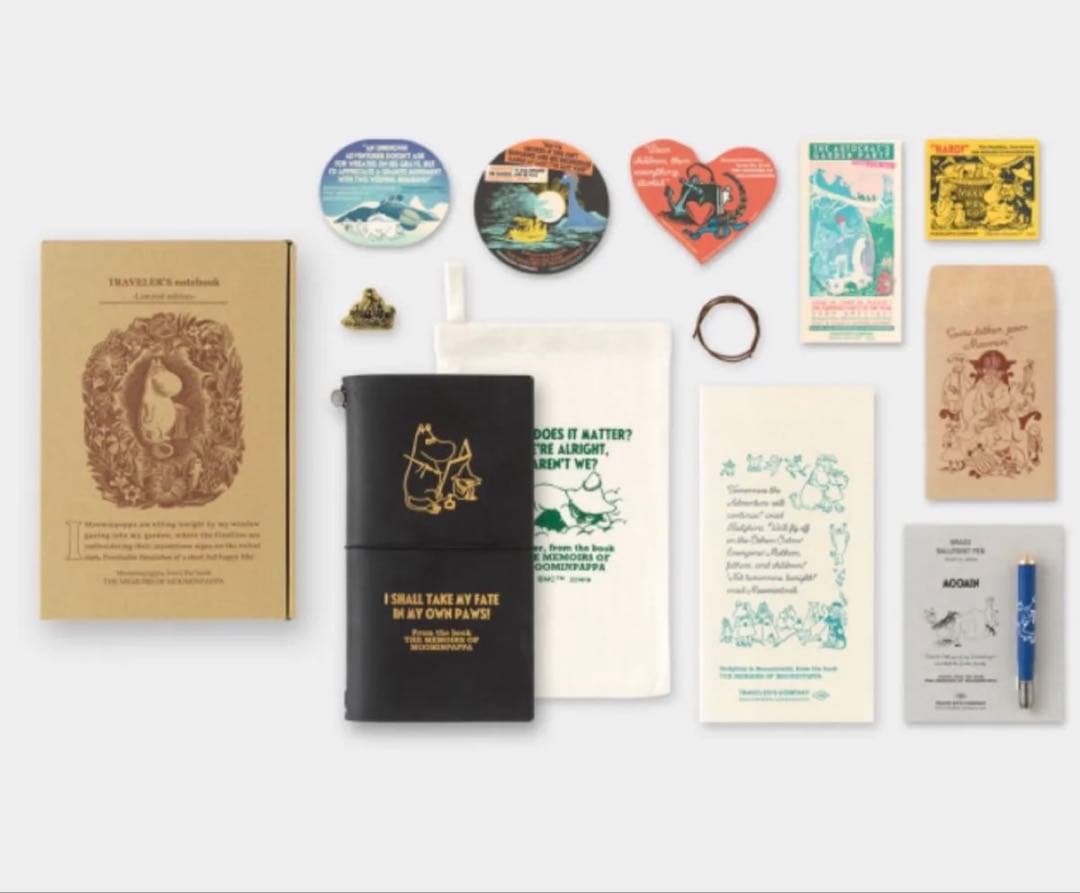 【トラベラーズノート】 限定セット MOOMIN パパの思い出