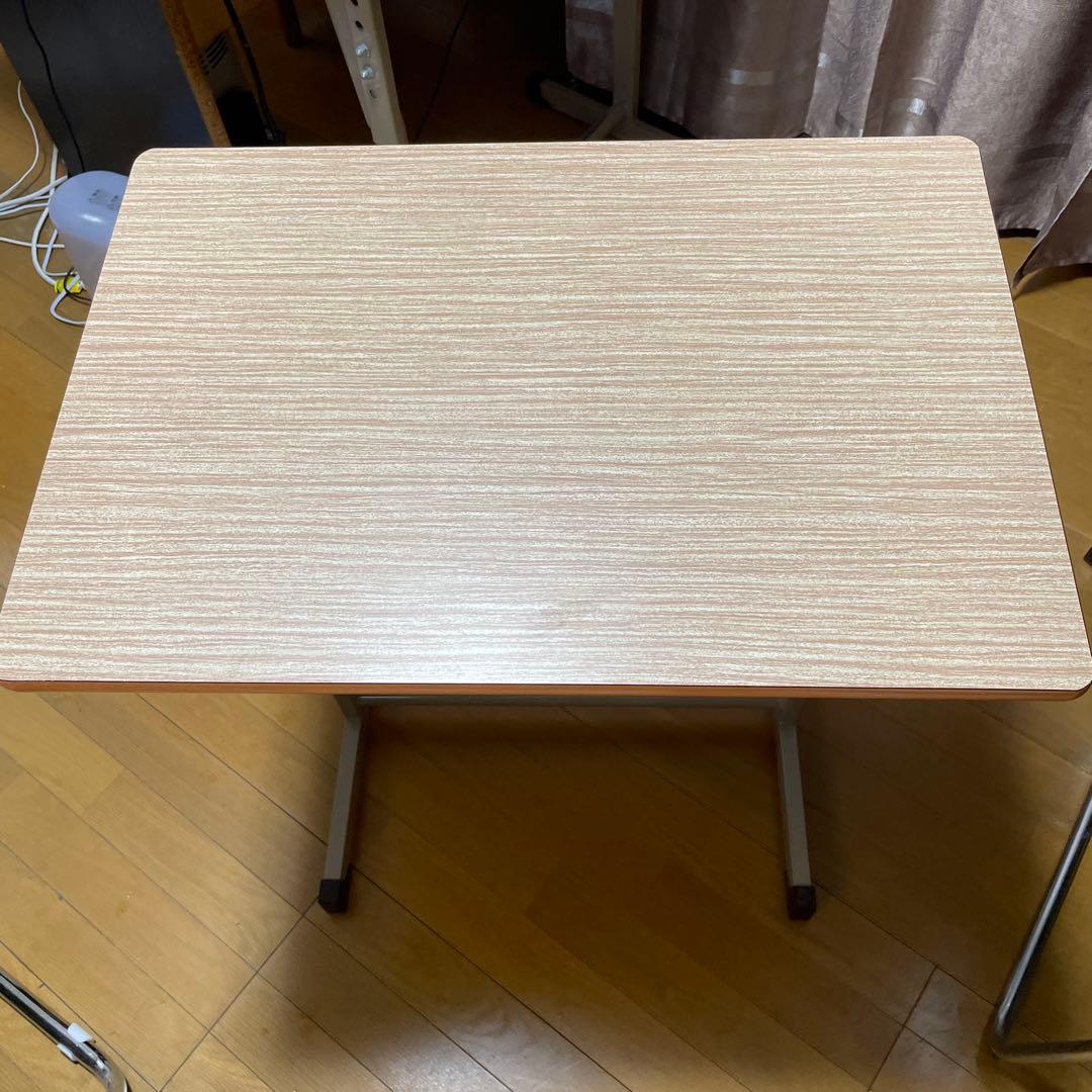 【学校・塾】状態良好 スクールデスク 机（高さ調整可能）