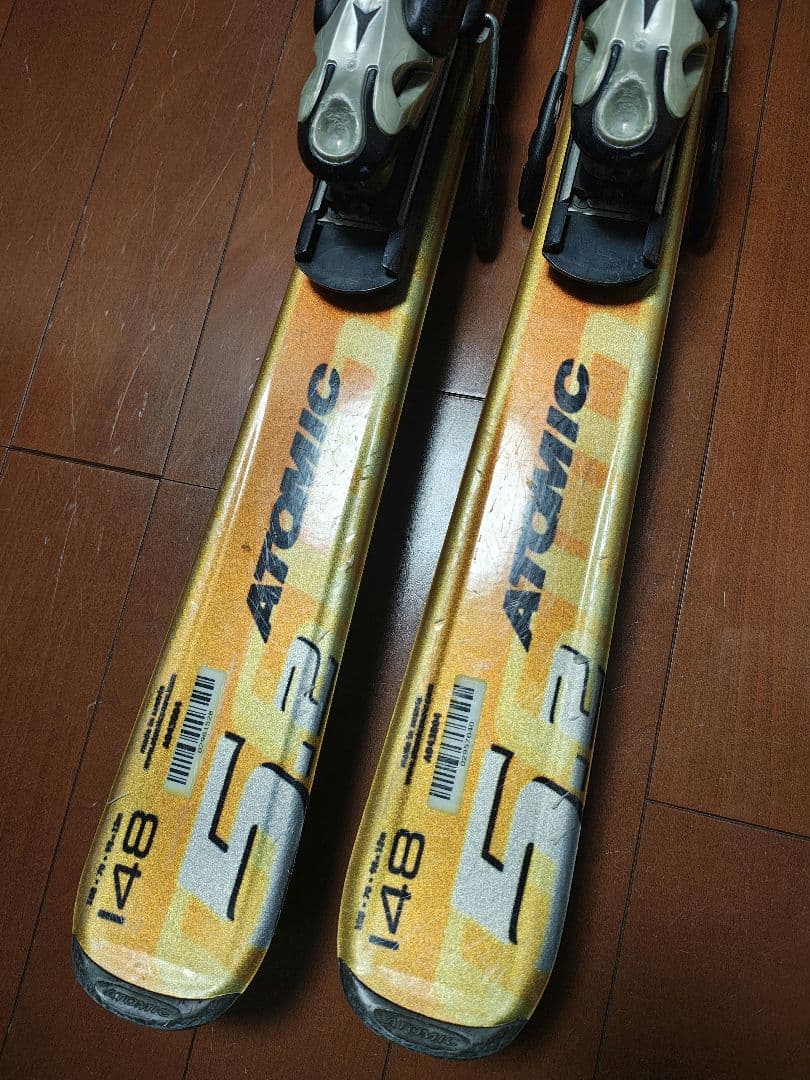 【ATOMIC☆】148cm　スキー板セット☆