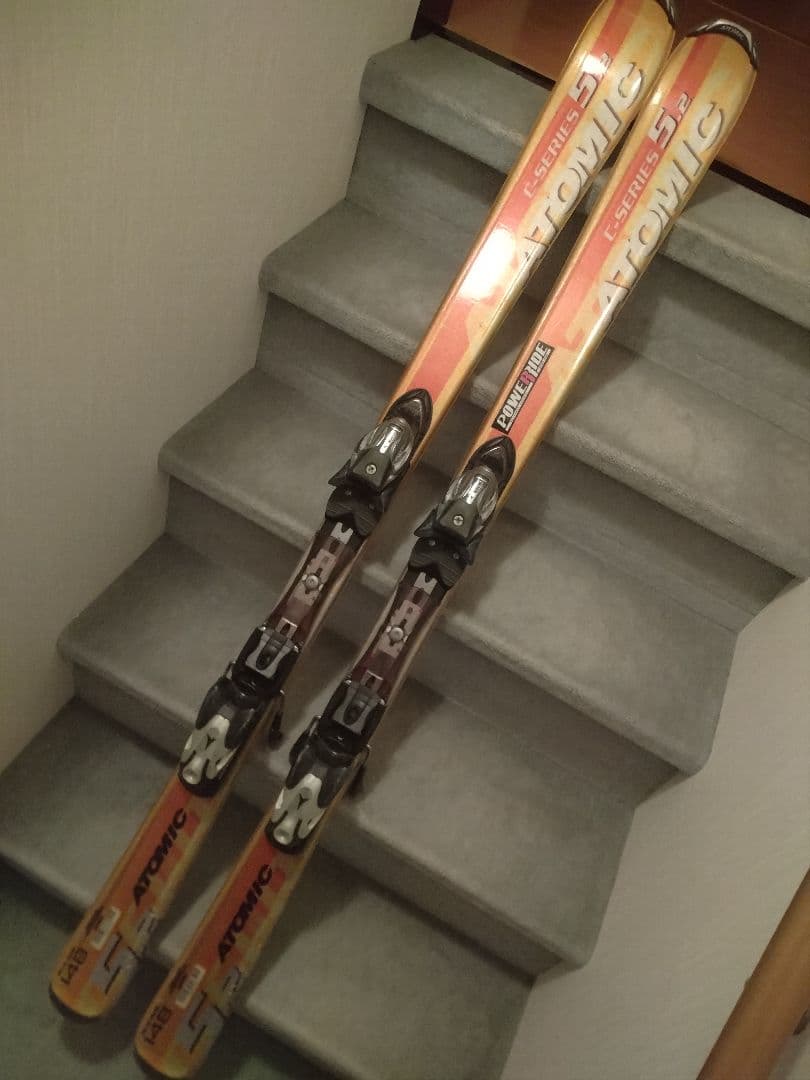 【ATOMIC☆】148cm　スキー板セット☆