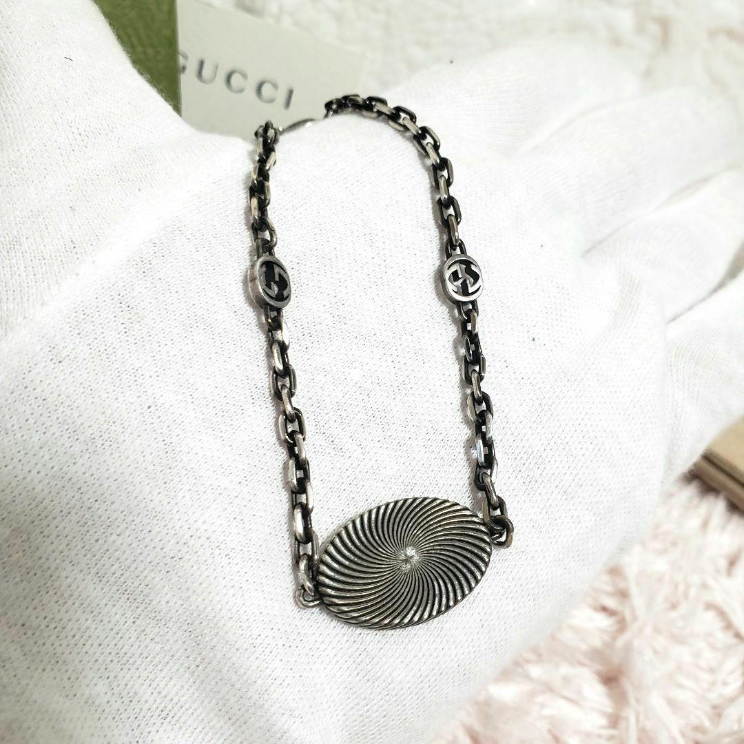 GUCCI グッチ ダブルジー マーモント ブレスレット クローム