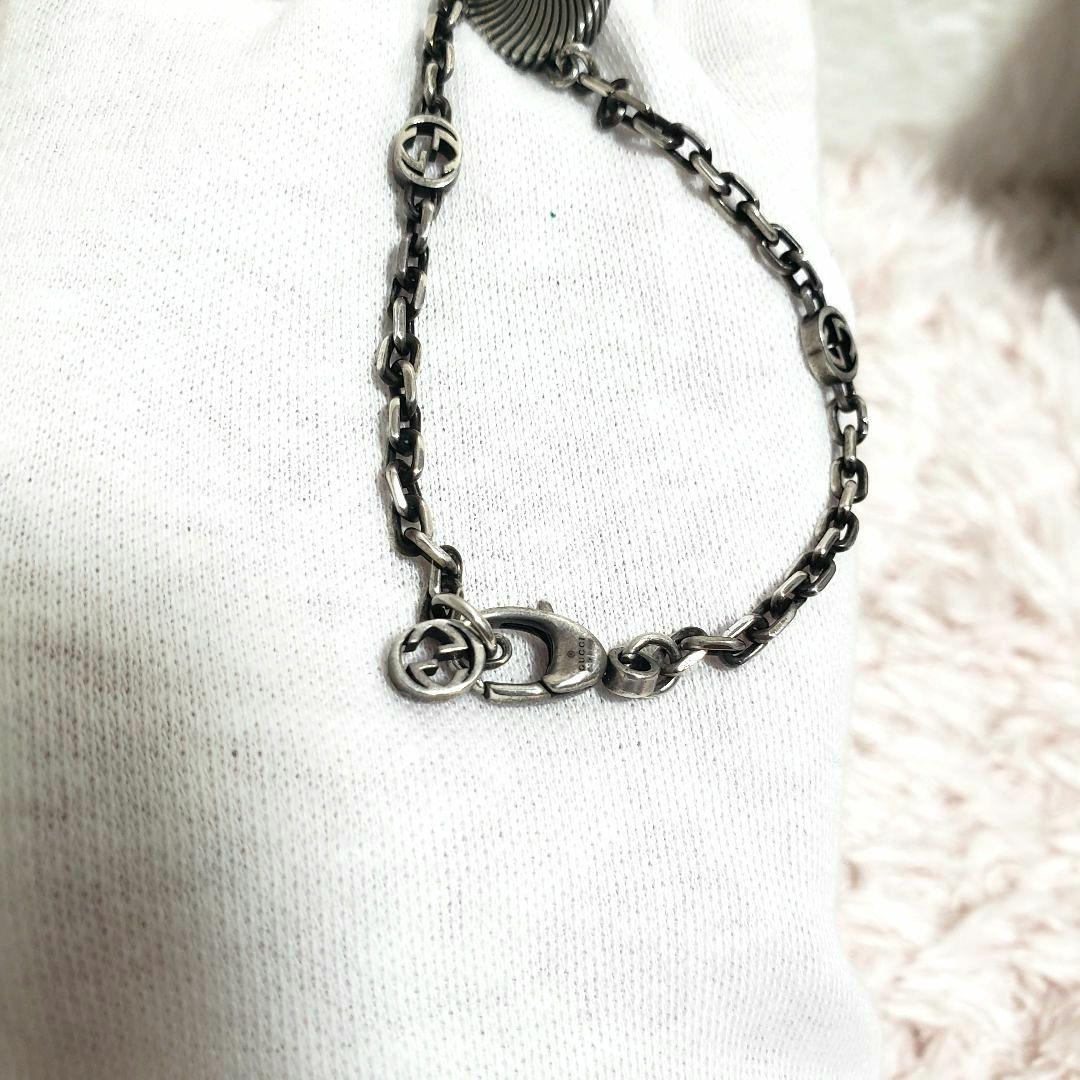 GUCCI グッチ ダブルジー マーモント ブレスレット クローム