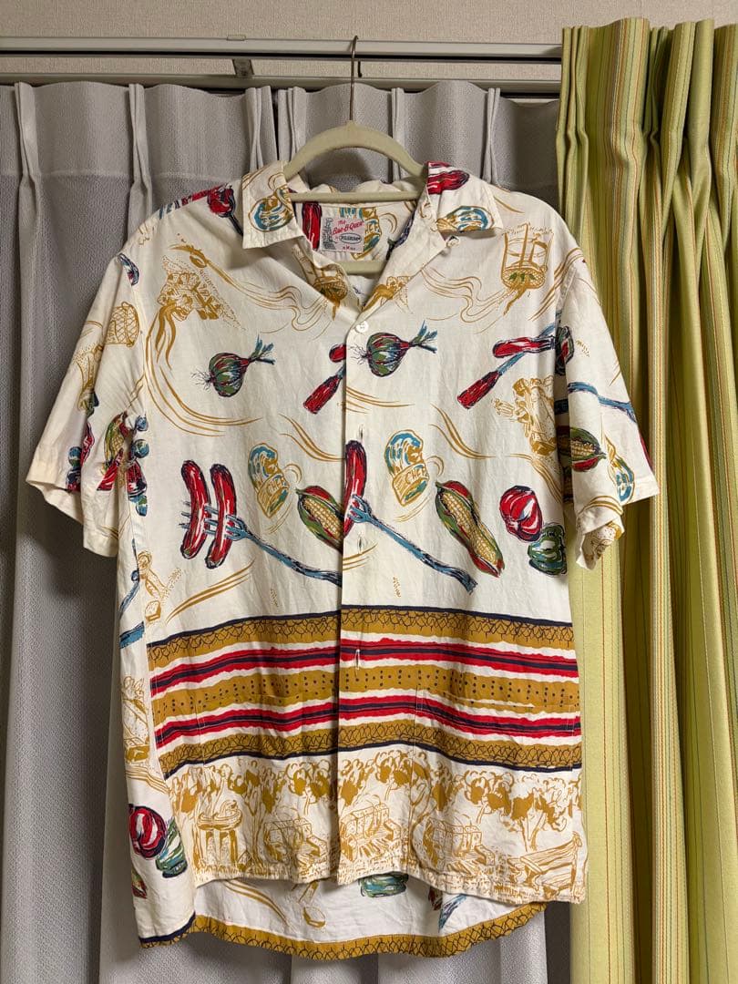 p*i様 PILGRIM バーベキュー アロハシャツ Mサイズ