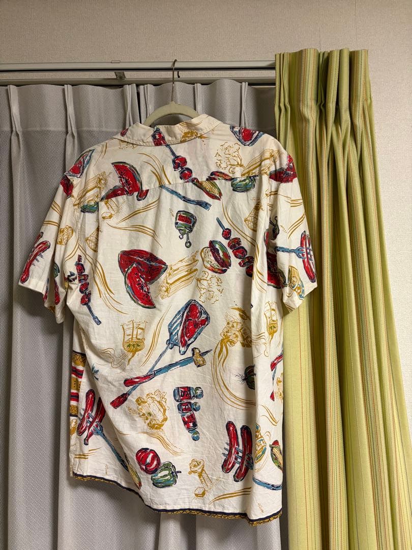 p*i様 PILGRIM バーベキュー アロハシャツ Mサイズ