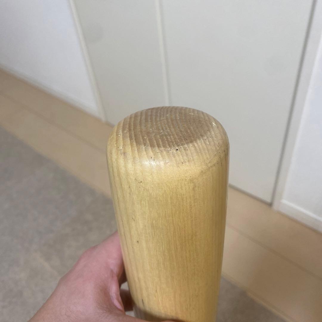 木製バット　硬式　アシックス　ホワイトアッシュ　84cm 約850g