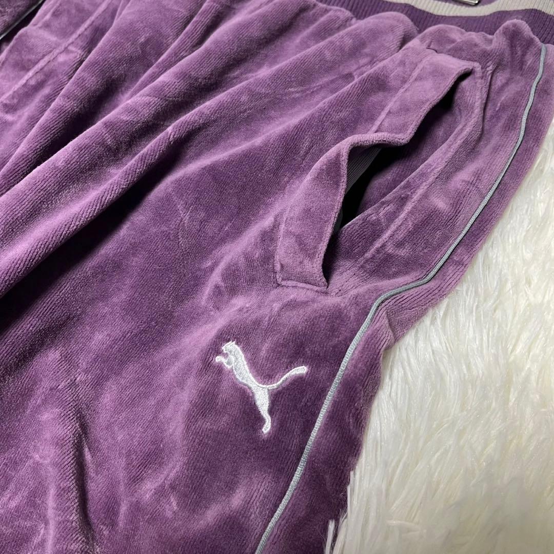 PUMA プーマ ベロア ジャージ Ｌ セットアップ　y2k