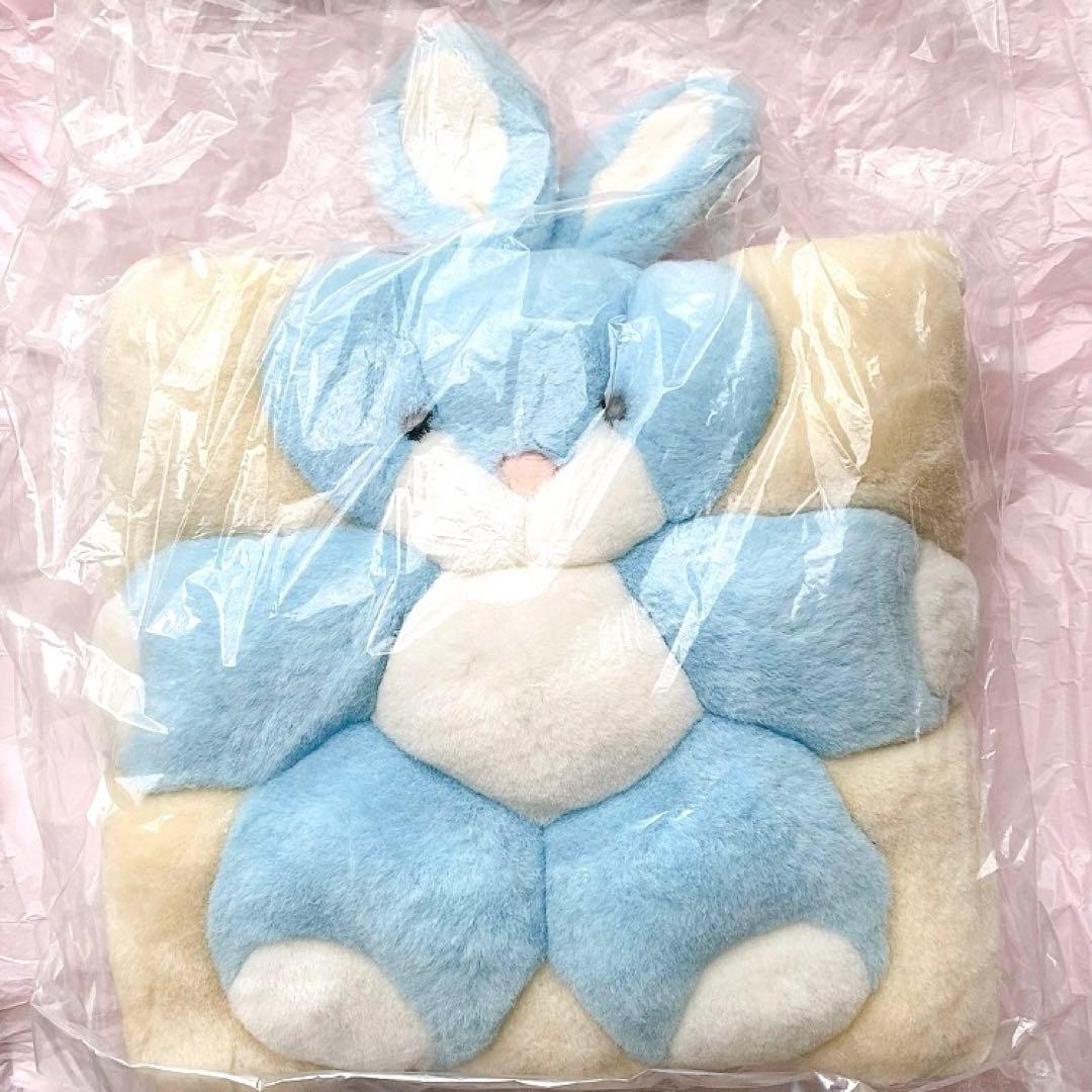 ヴィンテージ クッション うさぎ ぬいぐるみ アニマル ファンシー