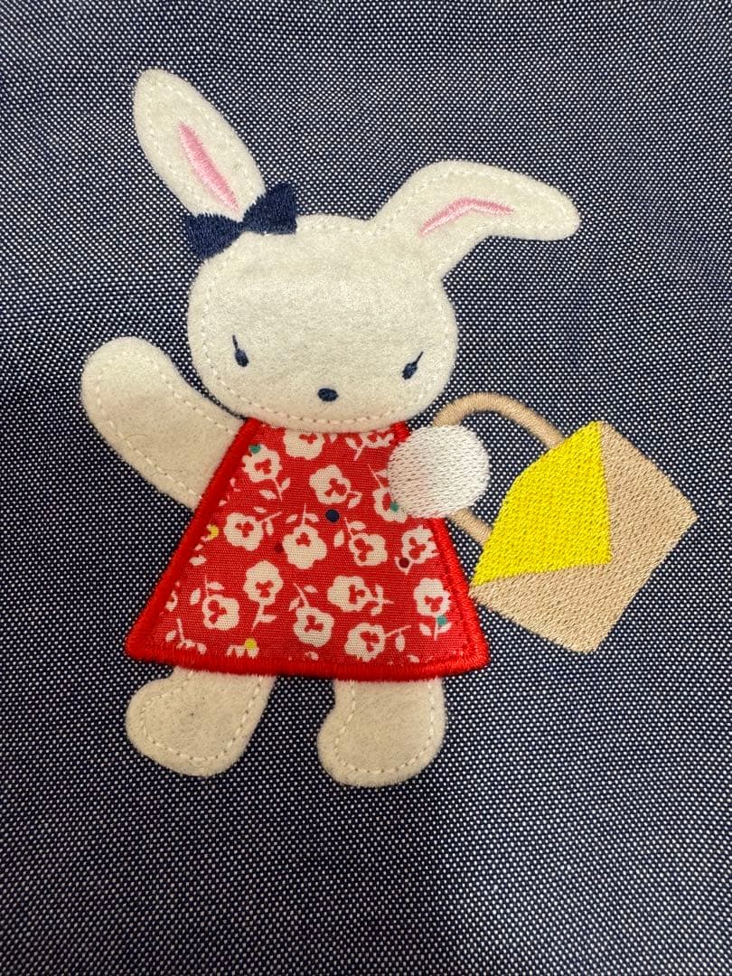 美品　ファミリア　デニムバッグ　廃盤品