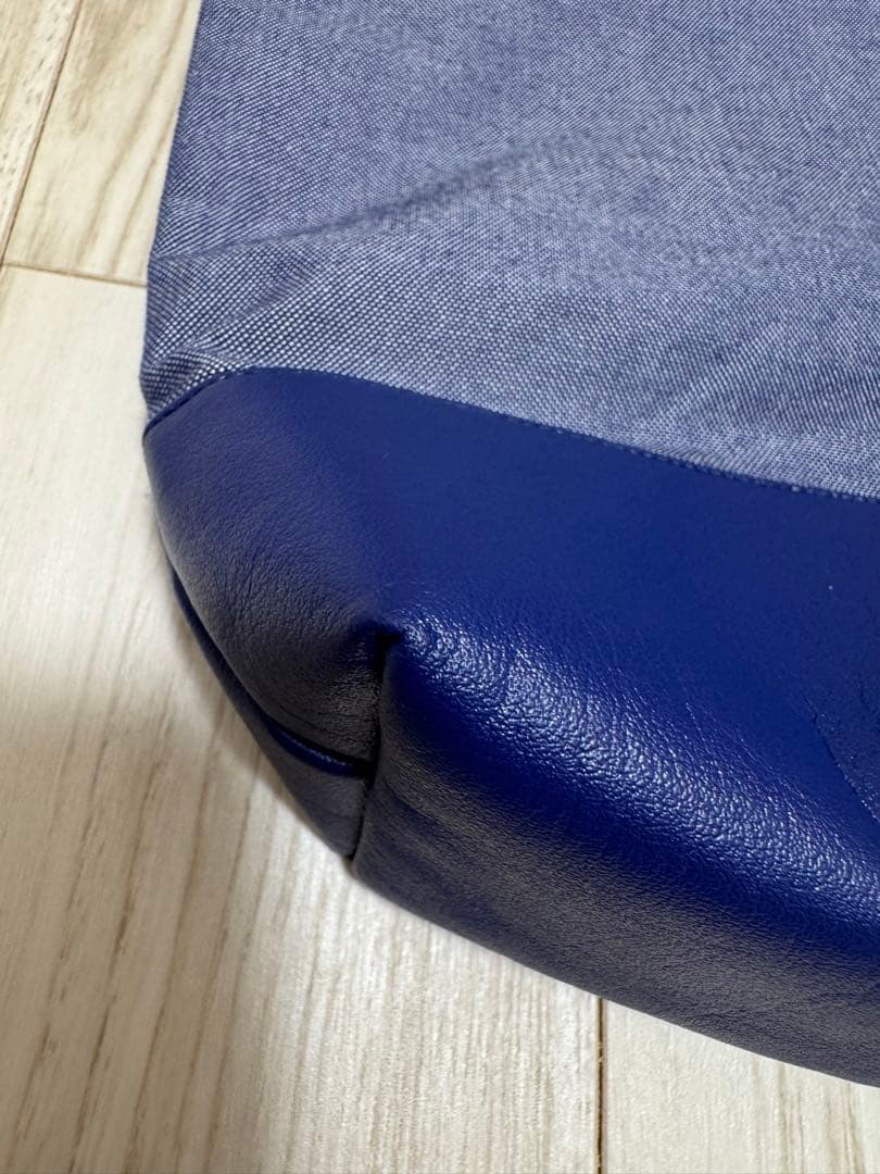 美品　ファミリア　デニムバッグ　廃盤品