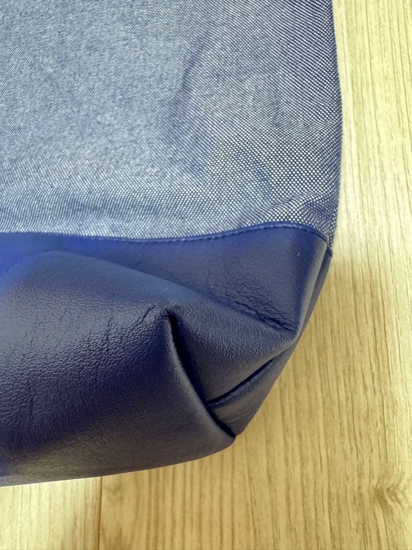 美品　ファミリア　デニムバッグ　廃盤品