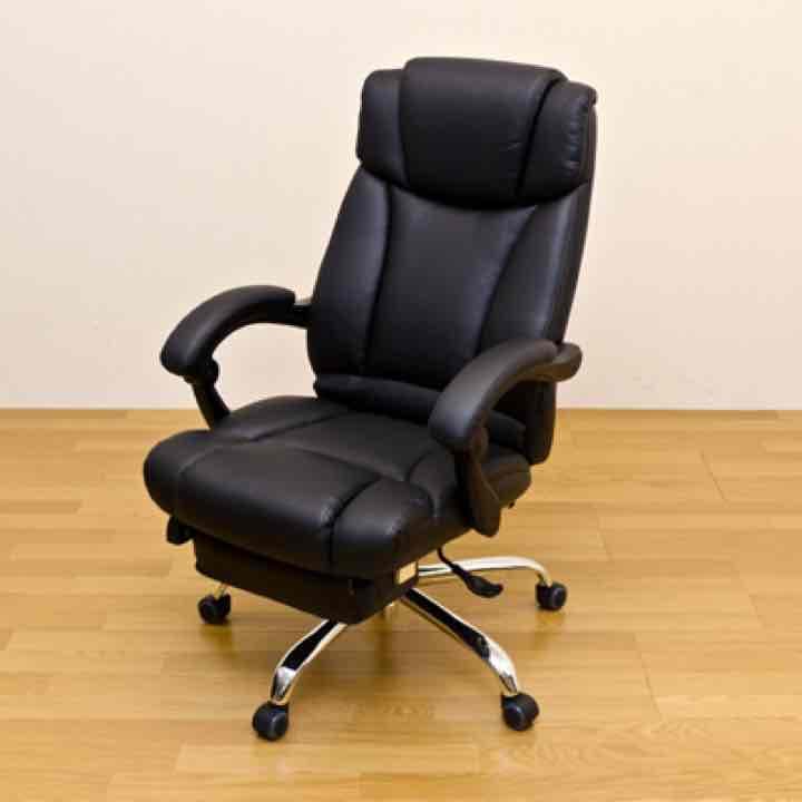 pricedown！  FIRST　フルフラットオフィスチェア　BK/BR