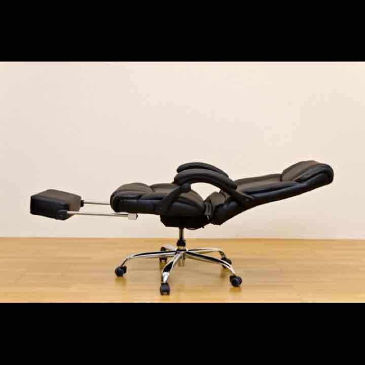 pricedown！  FIRST　フルフラットオフィスチェア　BK/BR