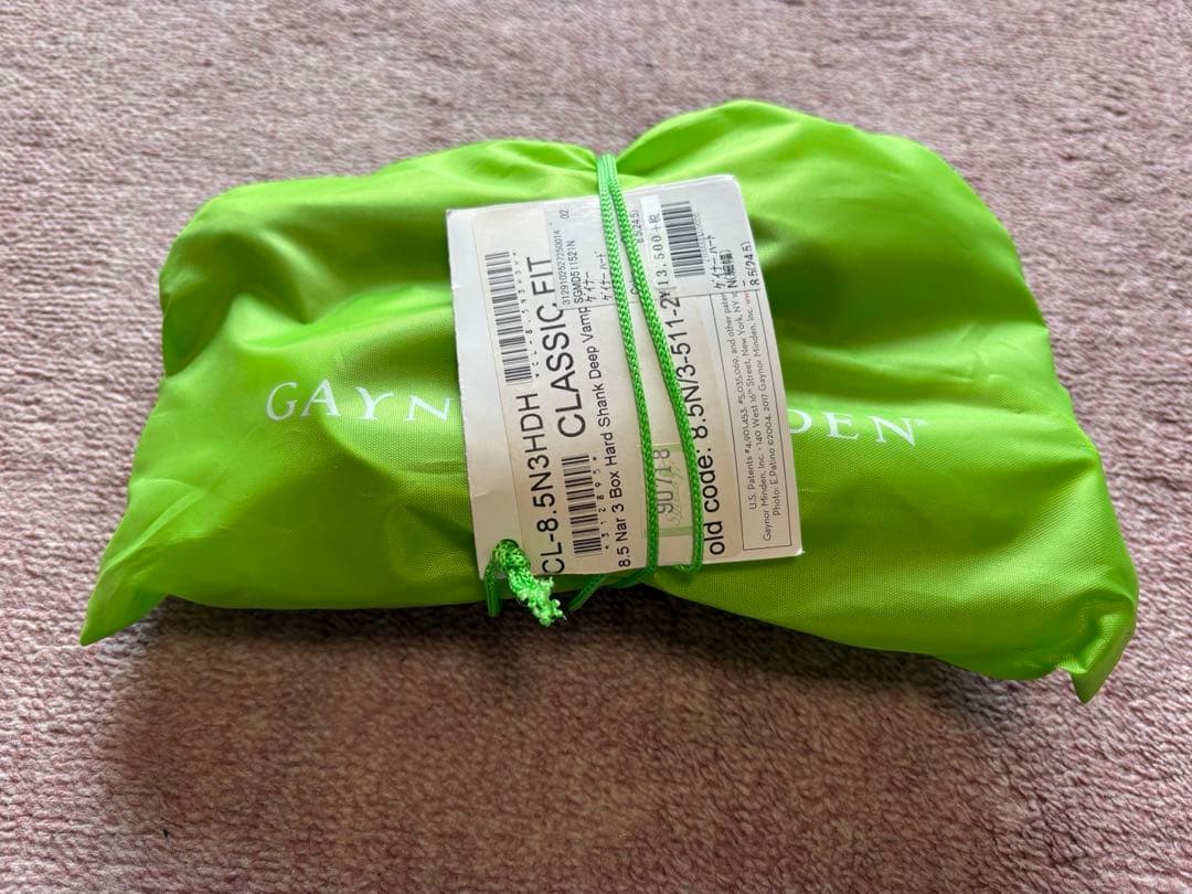 ゲイナーミンデントウシューズ　CL-8.5N3HDH