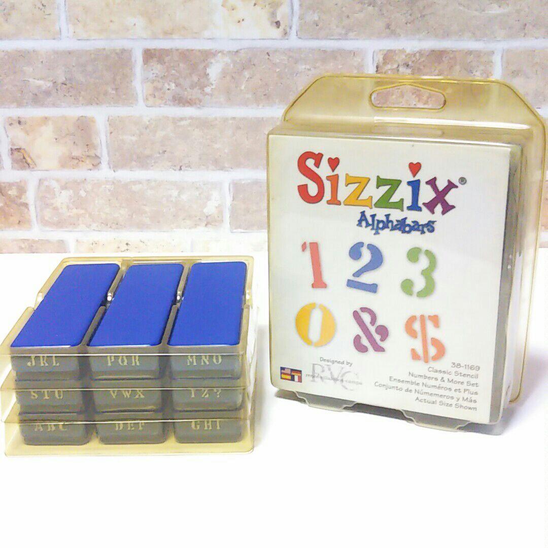 シジックス アルファベット ダイ クラシック ステンシル