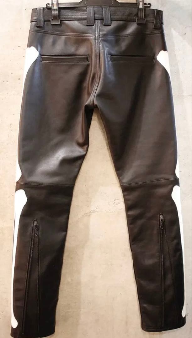 完売品レア！ブラックミーンズ blackmeans ボーンレザーパンツ