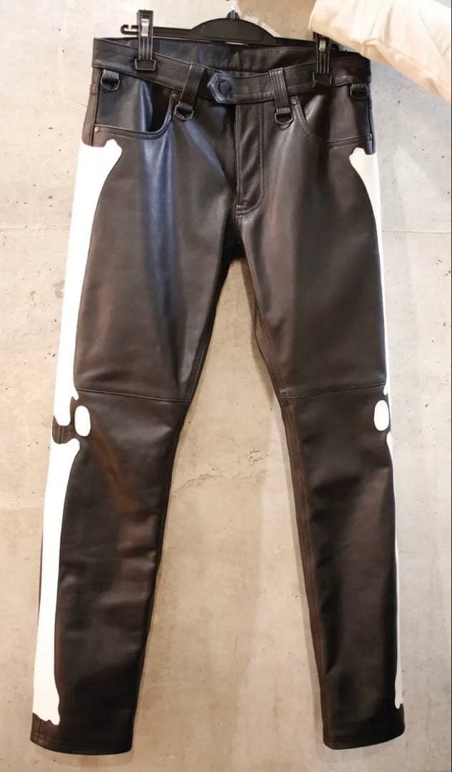 完売品レア！ブラックミーンズ blackmeans ボーンレザーパンツ