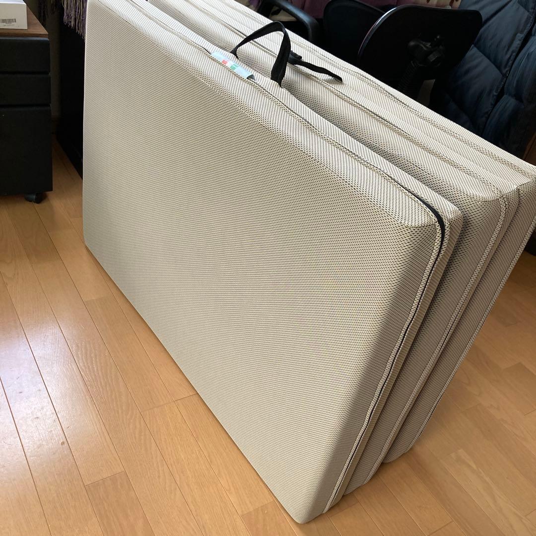 マニフレックス メッシュ・ウィング三つ折り高反発マットレス シングル