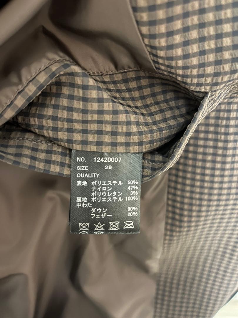 【新品】TODAYFUL Check Dawn Jacket