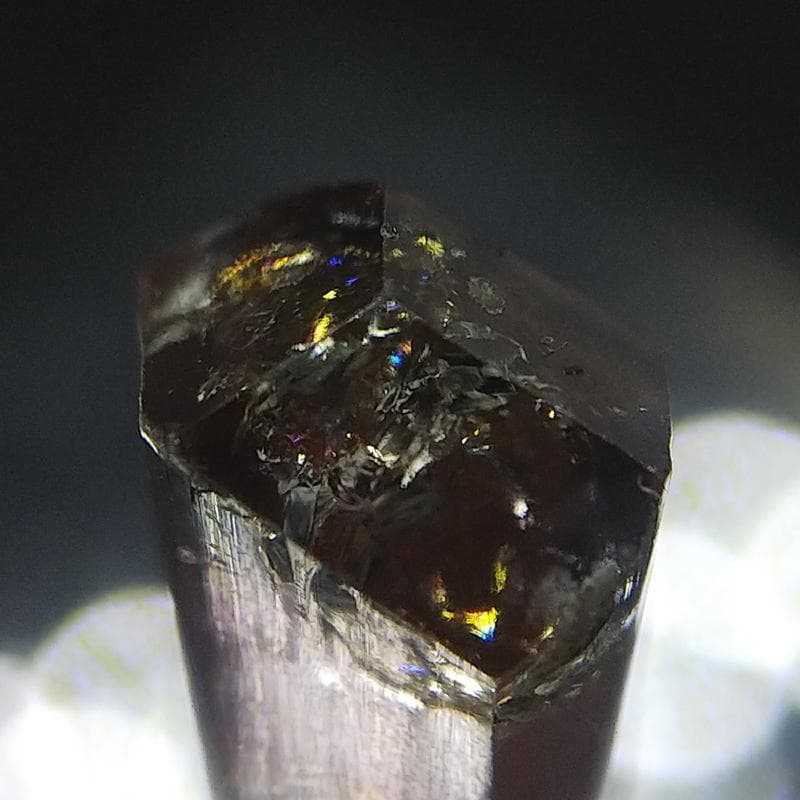 497 宝石質 トルマリン バイカラー アクロアイト タジキスタン産