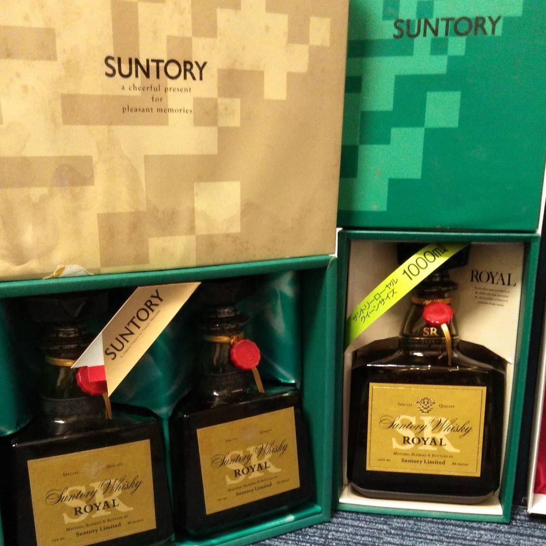 【値下げ】サントリーウイスキー12本セット SRラベルローヤル