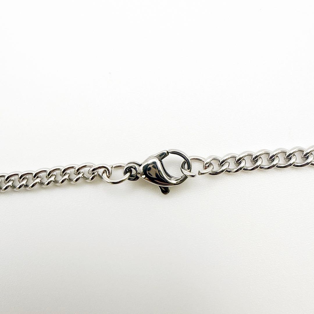 2995-1 極美品✨　Dior　ネックレス　CD ロゴ　希少　シルバー