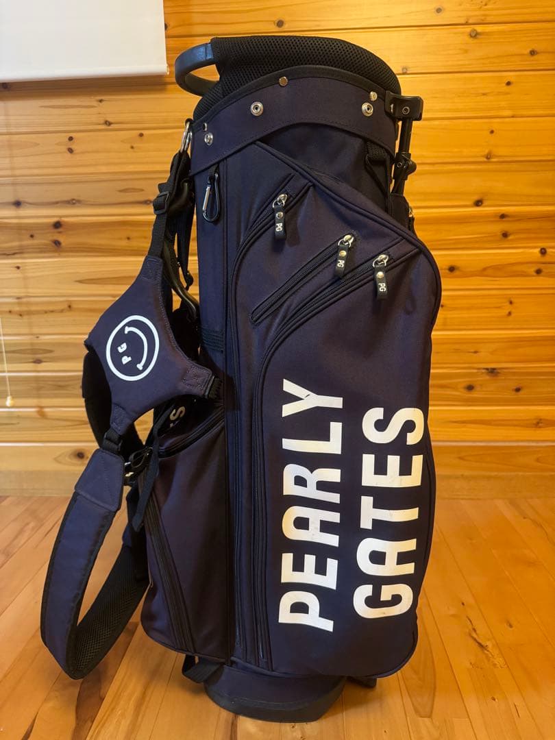 PEARLY GATES キャディバッグ ネイビー 89