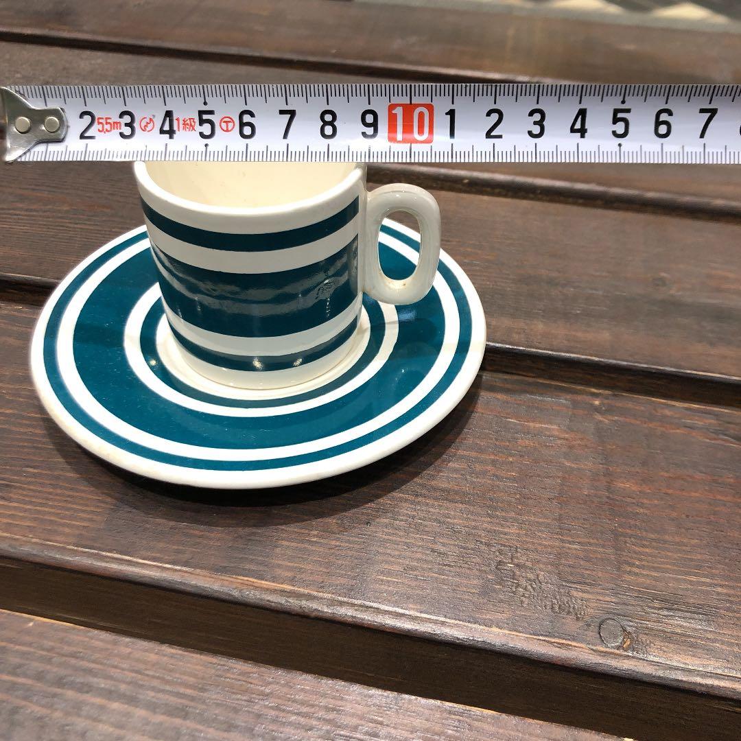 フランスアンティーク　SALINS デミカップ3客セット