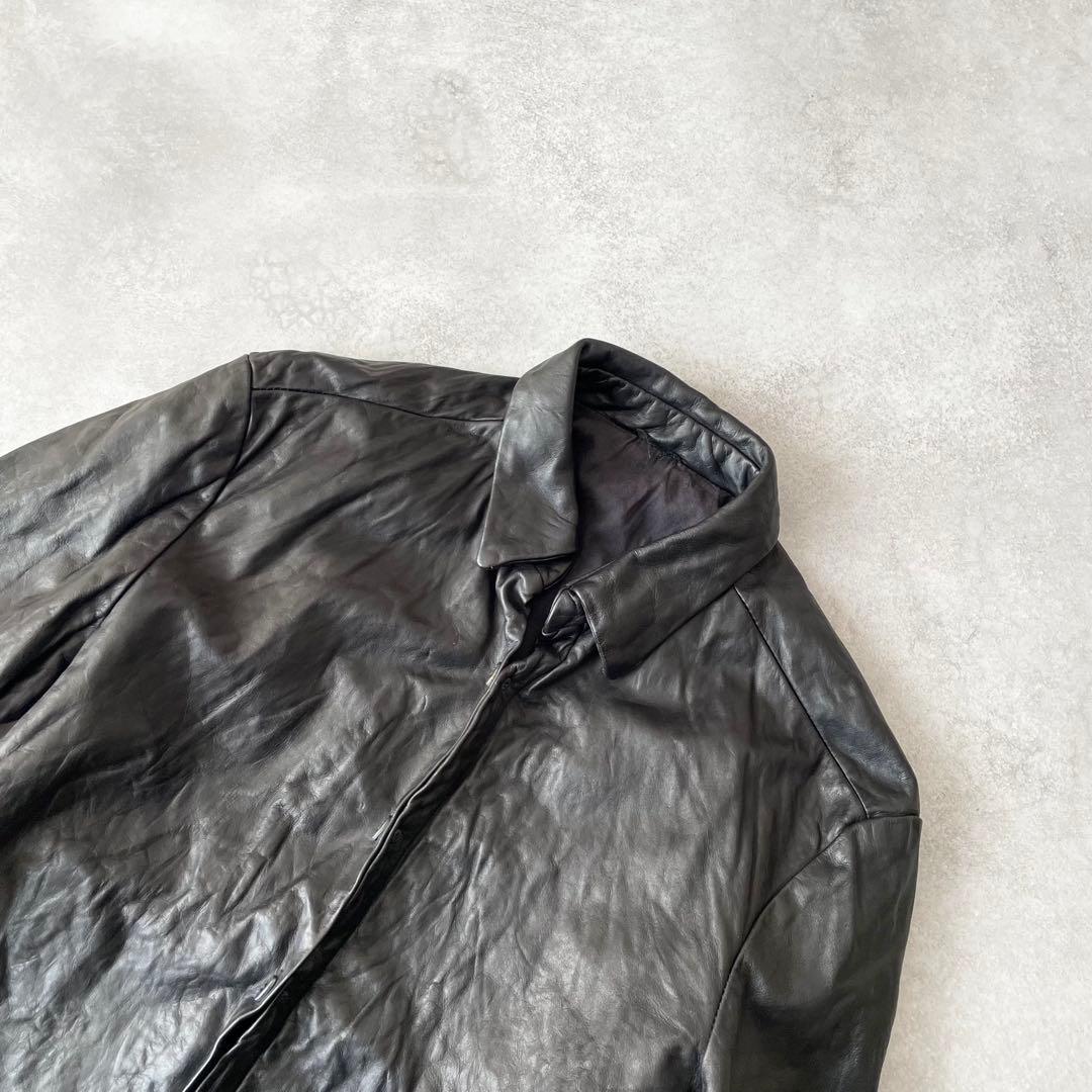 2005AW C DIEM カルペディエム ウォッシャブルレザーシャツ 2