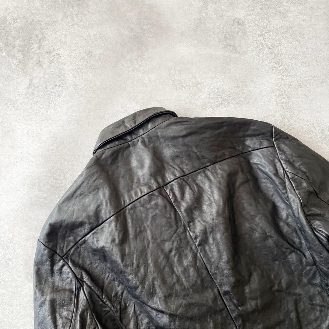 2005AW C DIEM カルペディエム ウォッシャブルレザーシャツ 2