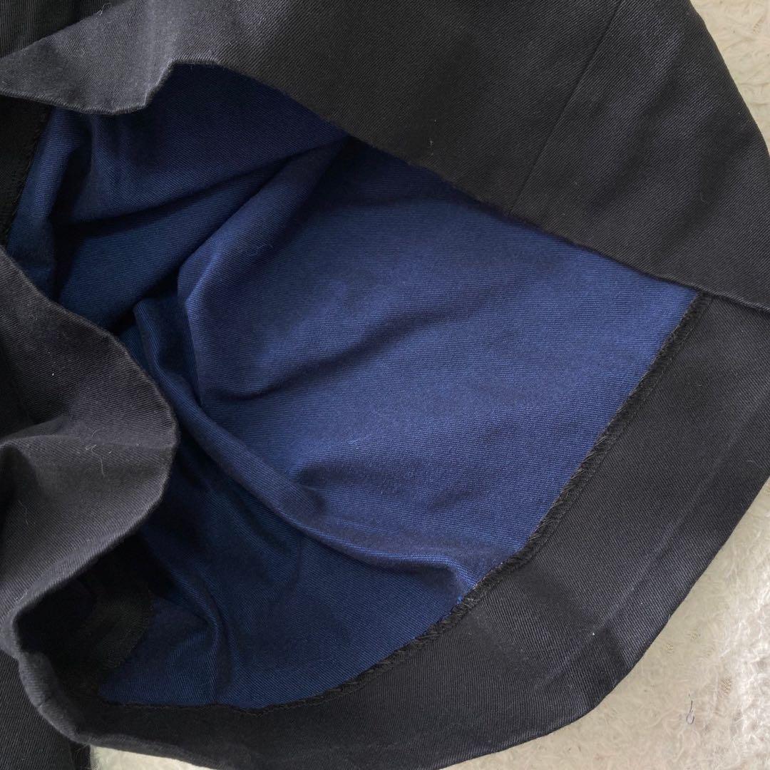 beautiful people サロペット ブラック 38 ワイドパンツ