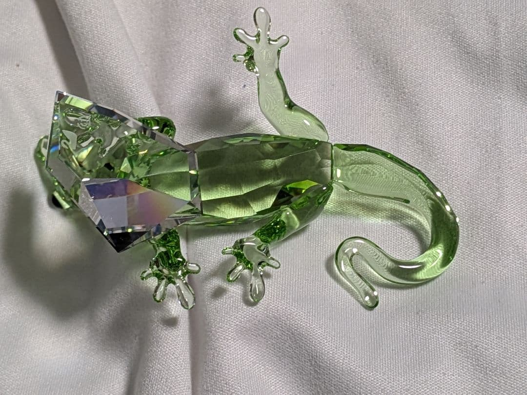 超レア　SCS限定　スワロフスキー　ゲッコー　ヤモリ　美品　箱有