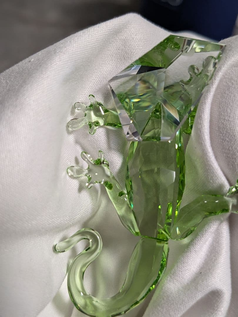 超レア　SCS限定　スワロフスキー　ゲッコー　ヤモリ　美品　箱有