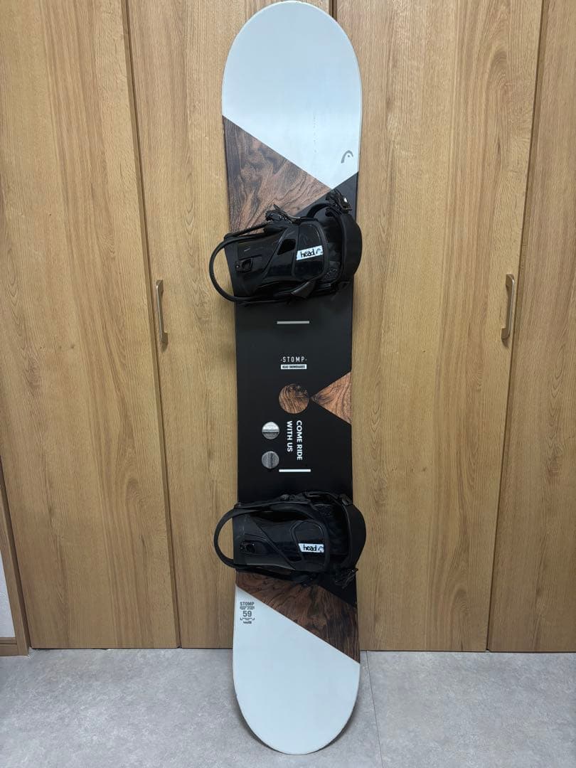 HEAD スノーボード 159cmビンディング　2点セット