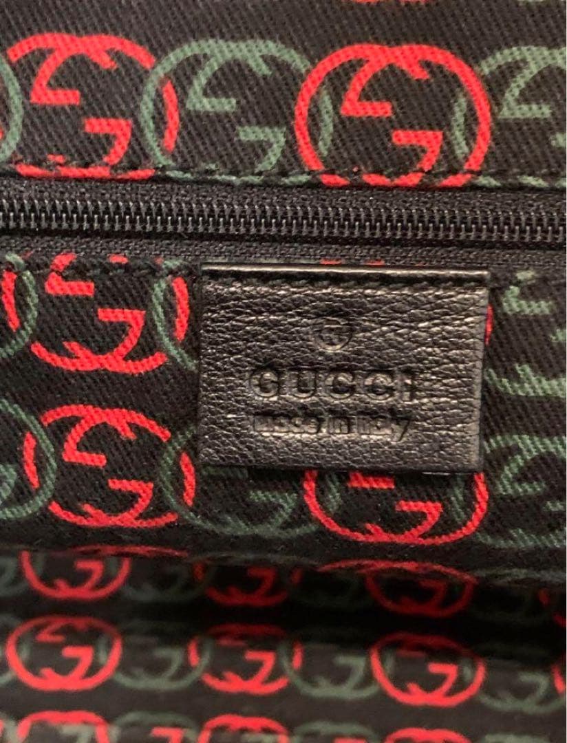 【美品】グッチ ボストンバッグ アビー シェリーライン プリンシーA4 大容量