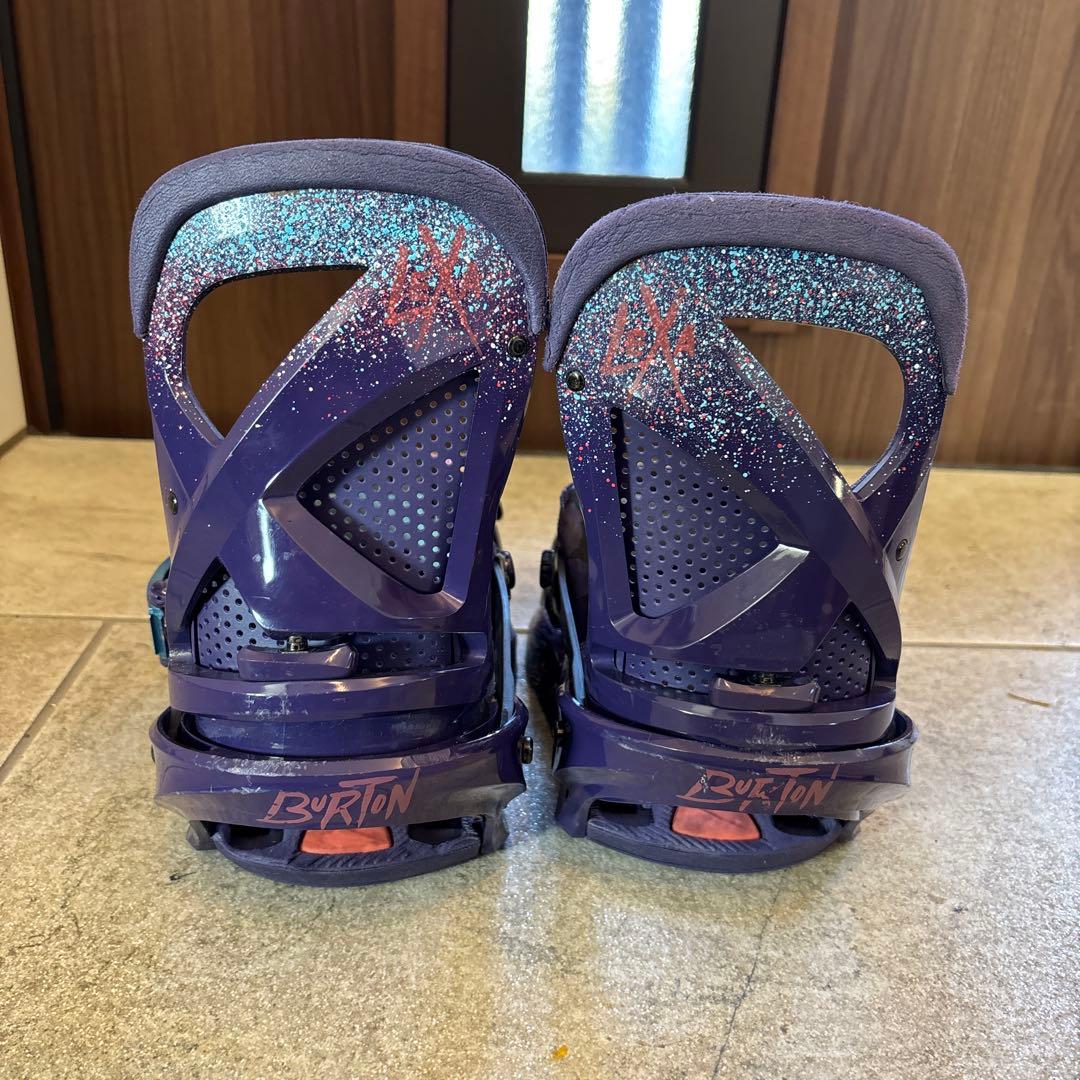 Burton Lexa ビンディング パープル/オレンジ