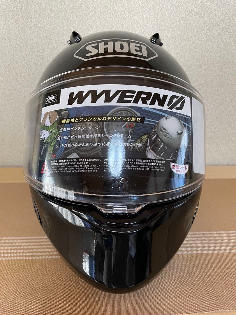 Shoei WYVERN0 ワイバーンゼロ パールブラックMサイズ