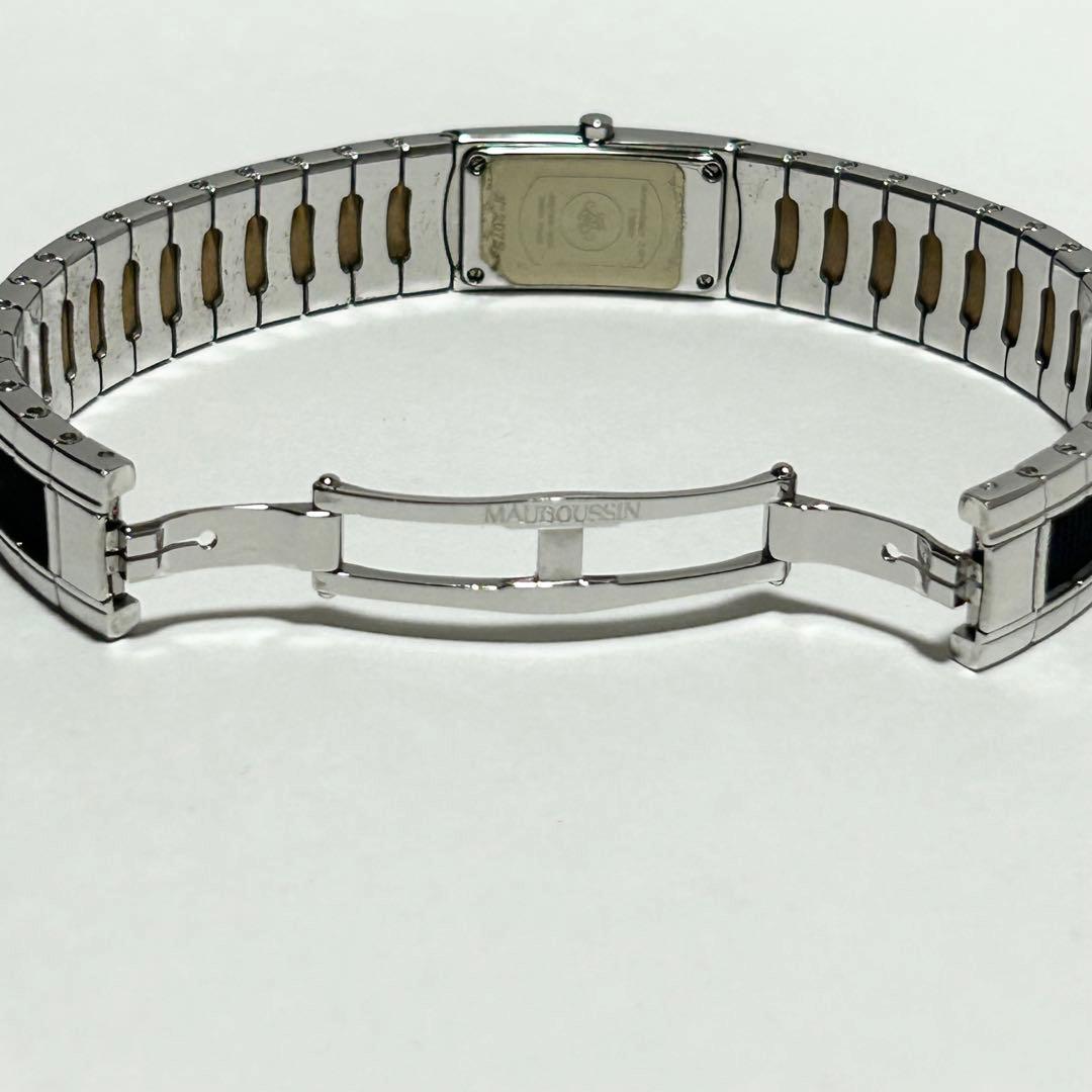 稼働/新品電池 モーブッサン MAUBOUSSIN フーガ 腕時計