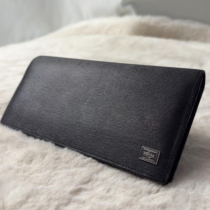 良品　PORTER　ポーター　カレント　CURRENT　財布　黒　ウォレット