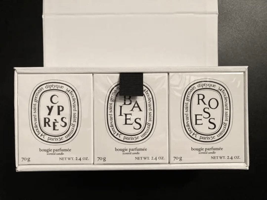 本日限りのセール価格diptyqueディプティック新品未使用キャンドル３個セット