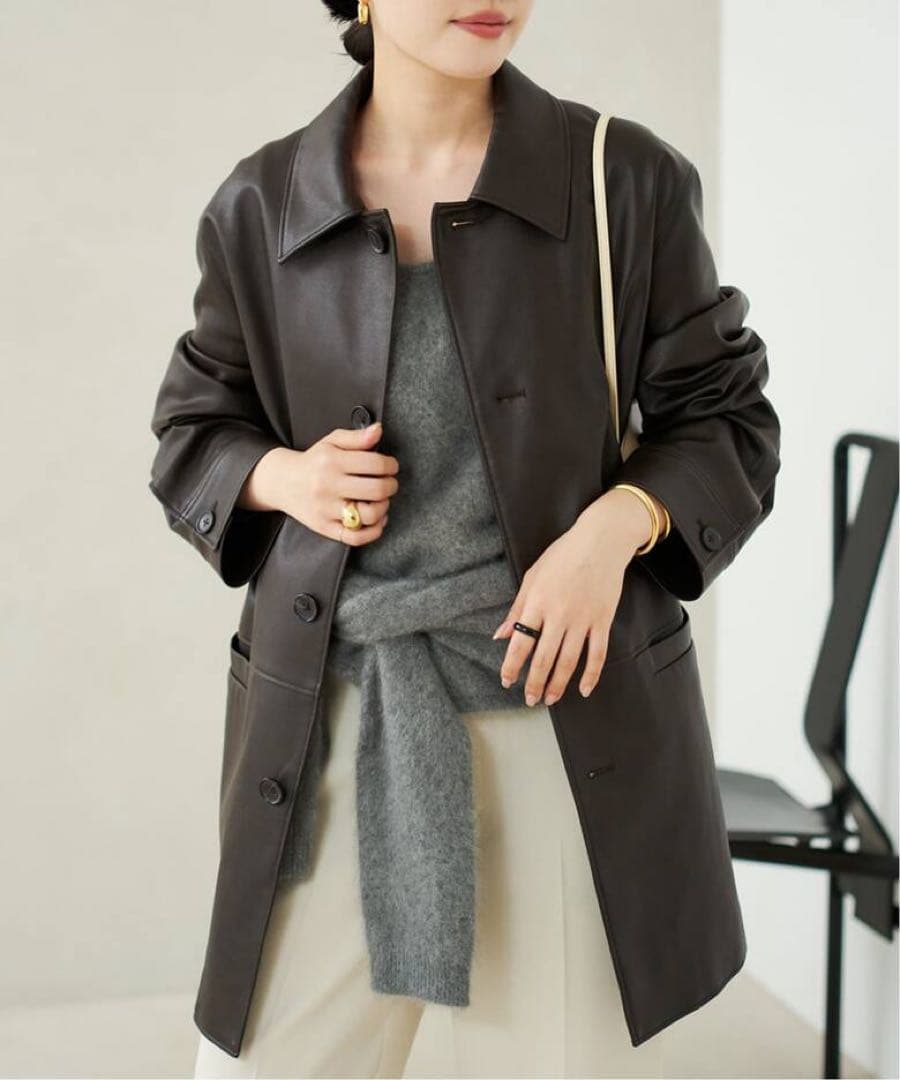 レザージャケット　plage